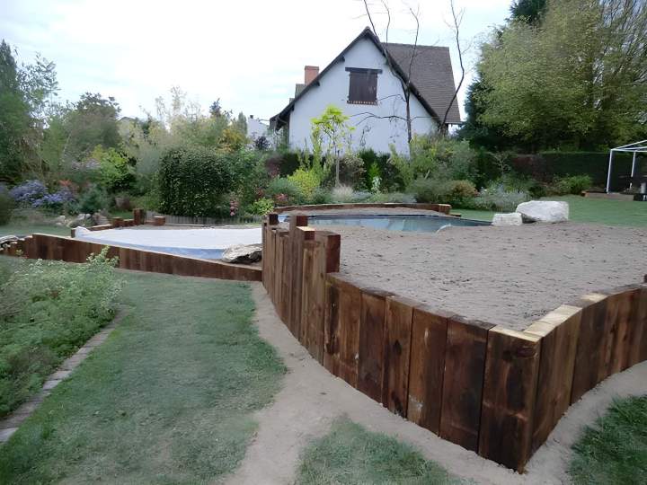 Travaux paysagers près d'Orléans