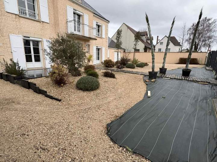 Aménagement extérieur près d'Orléans