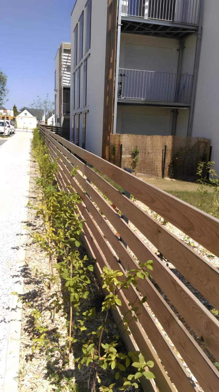 Cloture près d'Orléans 